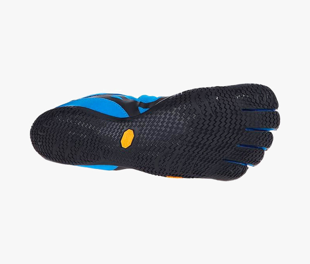 Vibram Hombre Deporte Exterior Blue Black vista inferior