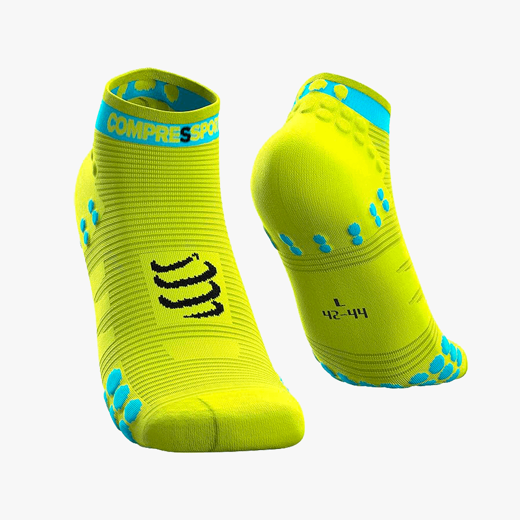 Calcetines Compressport Amarillo