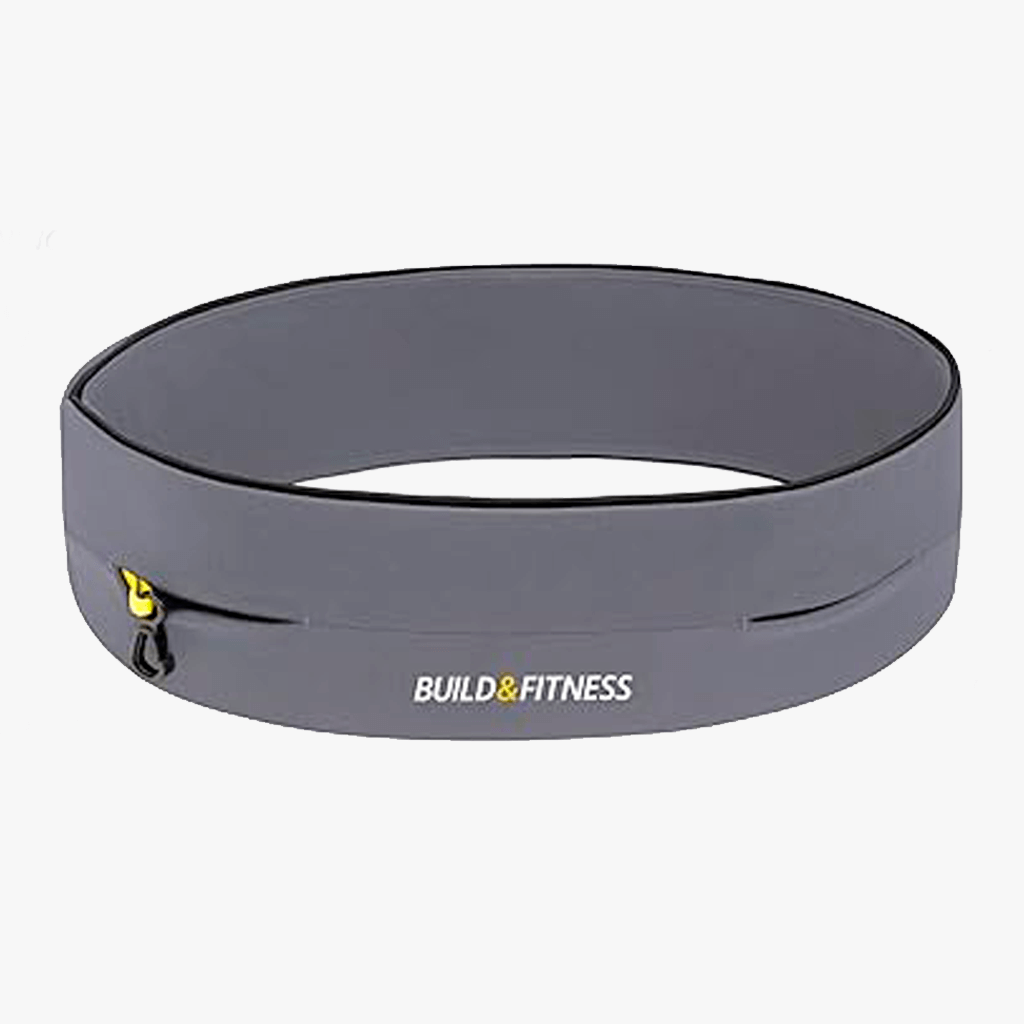 Riñonera Build Fitness Gris